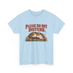 Please Do Not Disturb Cat T-Shirt — Cute Sleeping Cat Tee for Cat Lovers