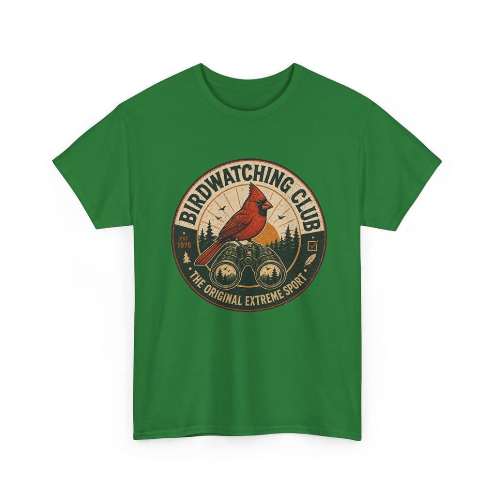 Birdwatching Club T-Shirt — Cardinal Graphic Tee