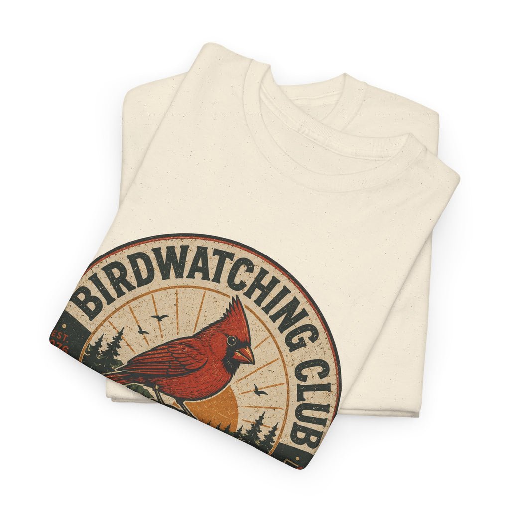Birdwatching Club T-Shirt — Cardinal Graphic Tee