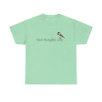 Bird Thoughts Only T-Shirt — Cute Chickadee Graphic Tee