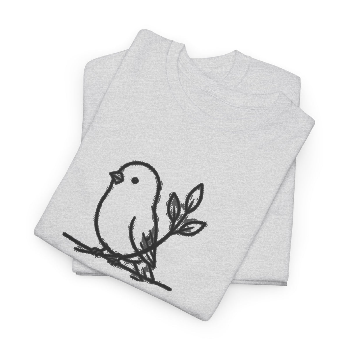 Inspirational Bird T-Shirt — "Grow Through What You Go Through" Motivational Tee