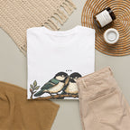Birds on a Branch T-Shirt — Cute Pairing Songbird Graphic Tee