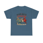 Bird Bath Supervisor T-Shirt — Funny Birdwatching Tee (“Everyone Remain Calm”)