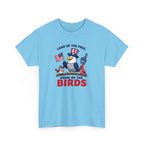 Patriotic 'Land of the Free, Home of the Birds' T-Shirt