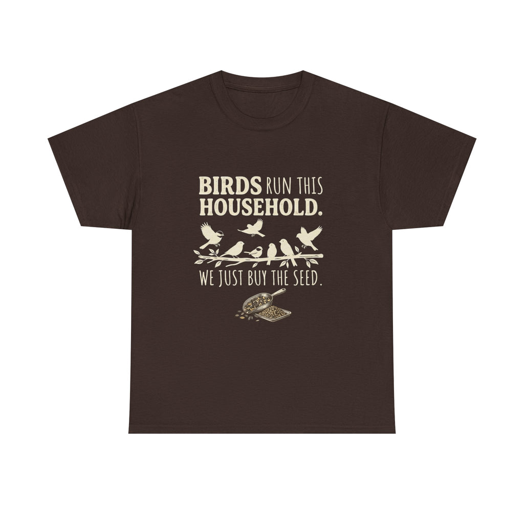 Birds of the Household T‑Shirt — Vintage Songbird Graphic Tee