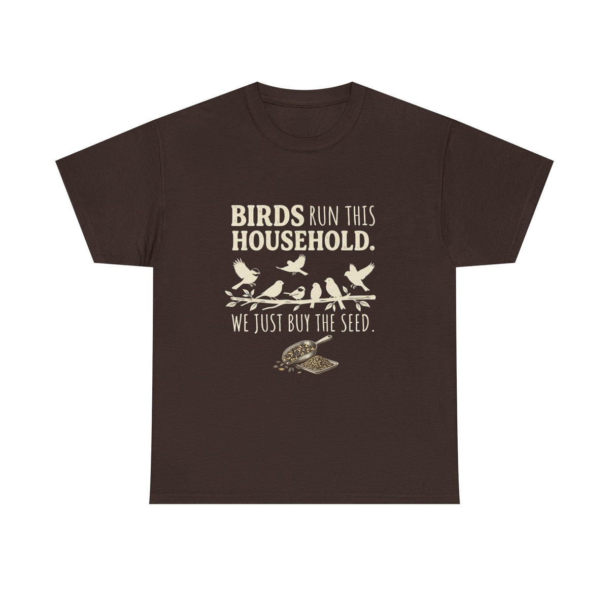 Birds of the Household T‑Shirt — Vintage Songbird Graphic Tee