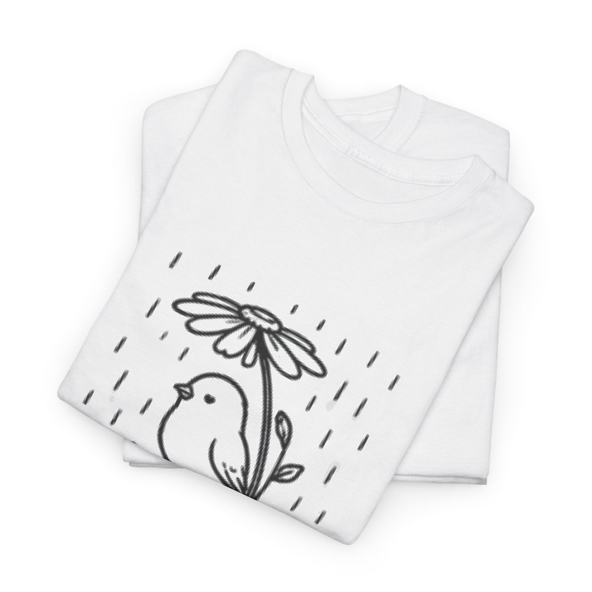 Grow Through What You Go Through T-Shirt — Inspirational Bird Tee