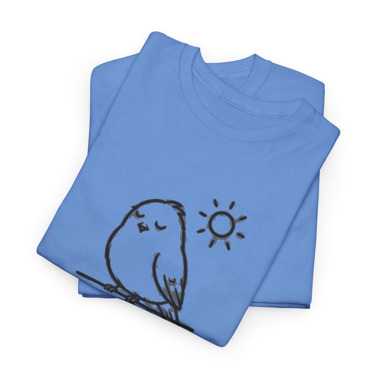 Choose Joy T-Shirt — Cute Bird 'Peck Negativity' Graphic Tee