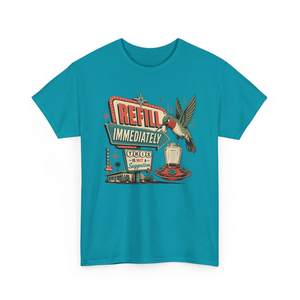 Refill Immediately Hummingbird Tee