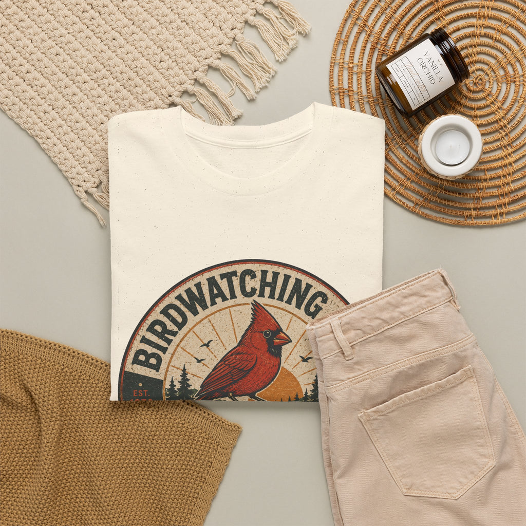 Birdwatching Club T-Shirt — Cardinal Graphic Tee