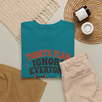 Cat T-Shirt — "Today's Plan: Ignore Everyone" Funny Lazy Cat Tee