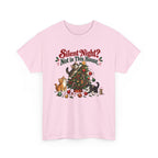 Silent Night? Not in This House Christmas Cat T-Shirt