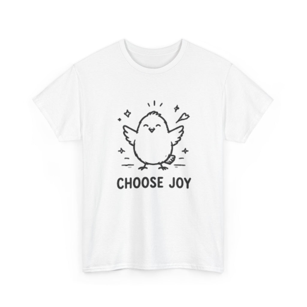 Choose Joy Chick T-Shirt — Cute Positive Message Tee